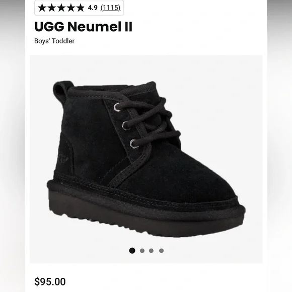 Toddler Ugg Neumel II boots - Picture 6 of 8